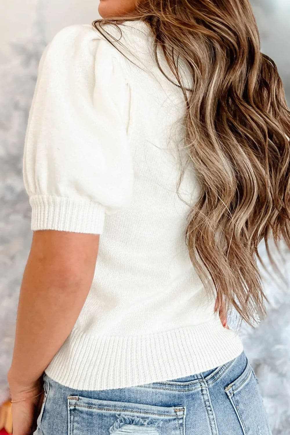 Glittering sequin pullover top - Love Salve